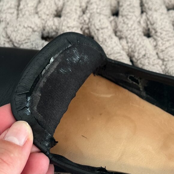 Bueno Leather Flats – Size 8 Black Slip-On Comfort - Picture 8 of 15